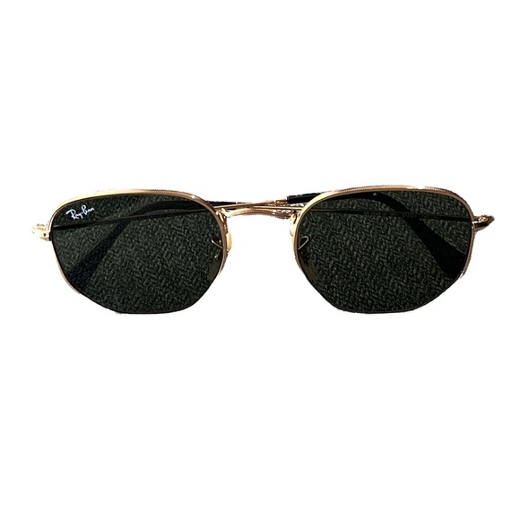 Ray-Ban Hexagonal RB 3548N Sunglasses - Picture 8 of 11